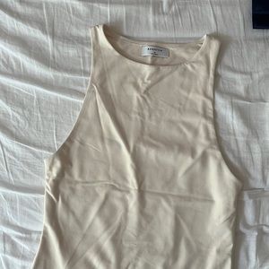 EUC aritzia Babaton 90s contour bodysuit in the colour matte pearl size M